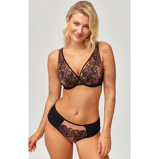 Azal biustonosz miękki soft braletka Scarlet, Kolor czarny, Rozmiar 70E, AZAL ze sklepu Intymna w kategorii Biustonosze - zdjęcie 186610052