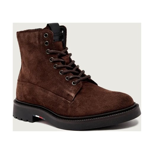 Tommy Hilfiger Skórzane buty wysokie ze sklepu Gomez Fashion Store w kategorii Buty zimowe męskie - zdjęcie 186610393