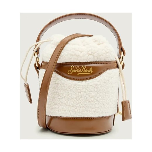 ST.Barth Torebka na ramię MILA | shearling | z dodatkiem wełny ze sklepu Gomez Fashion Store w kategorii Torebki damskie - zdjęcie 186610442