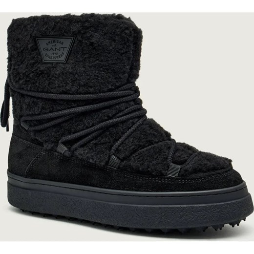 Gant Wełniane śniegowce Snowhill | shearling | zamsz ze sklepu Gomez Fashion Store w kategorii Śniegowce damskie - zdjęcie 186610471