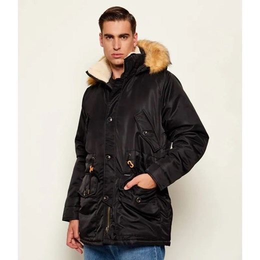 Guess Jeans Parka | Regular Fit ze sklepu Gomez Fashion Store w kategorii Kurtki męskie - zdjęcie 186610511