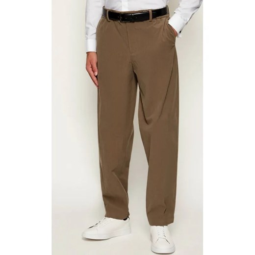 BOSS BLACK Spodnie P-Phil-RDS-WG-254F | Relaxed fit ze sklepu Gomez Fashion Store w kategorii Spodnie męskie - zdjęcie 186611493