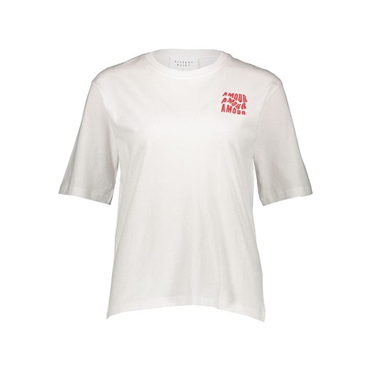 SisterS point Koszulka w kolorze białym ze sklepu Limango Polska w kategorii Bluzki damskie - zdjęcie 186611630