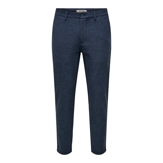 ONLY &amp; SONS Spodnie chino &quot;Mark&quot; - Slim fit - w kolorze granatowym ze sklepu Limango Polska w kategorii Spodnie męskie - zdjęcie 186611651