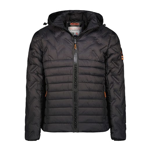 Geographical Norway Kurtka pikowana &quot;Burator&quot; w kolorze czarnym ze sklepu Limango Polska w kategorii Kurtki męskie - zdjęcie 186611753