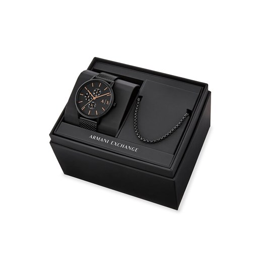 Armani Exchange Zegarek AX7162SET Czarny ze sklepu MODIVO w kategorii Zegarki - zdjęcie 186611801