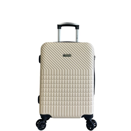 beżowa walizka kabinowa High Class Collection 56 cm ze sklepu Słoń Torbalski w kategorii Walizki - zdjęcie 186612004