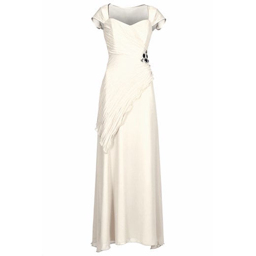 Sukienka FSU167 EKRI ze sklepu fokus.pl w kategorii Sukienki - zdjęcie 186612842