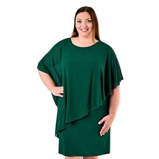 Sukienka FSU1085 ZIELONY ze sklepu fokus.pl w kategorii Sukienki - zdjęcie 186612871