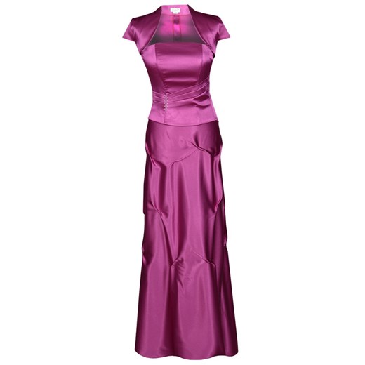 Sukienka FSU019 AMARANTOWY ŚREDNI ze sklepu fokus.pl w kategorii Sukienki - zdjęcie 186613013