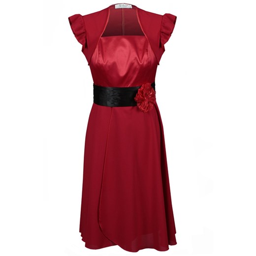 Sukienka FSU184 CZERWONY MOCNY ze sklepu fokus.pl w kategorii Sukienki - zdjęcie 186613064