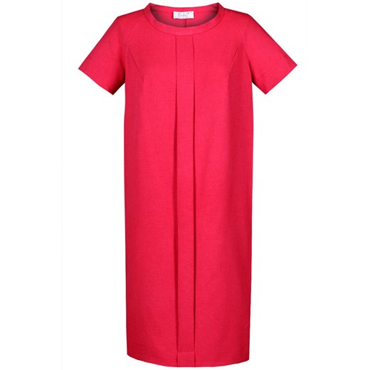 Sukienka FSU1050 MALINOWY ze sklepu fokus.pl w kategorii Sukienki - zdjęcie 186613114