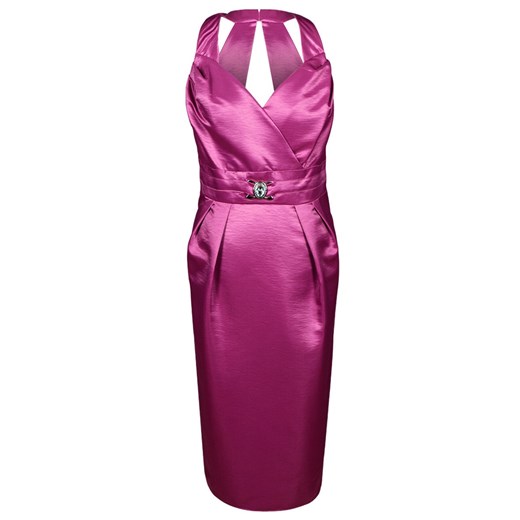 Sukienka FSU924 AMARANTOWY ŚREDNI ze sklepu fokus.pl w kategorii Sukienki - zdjęcie 186613304