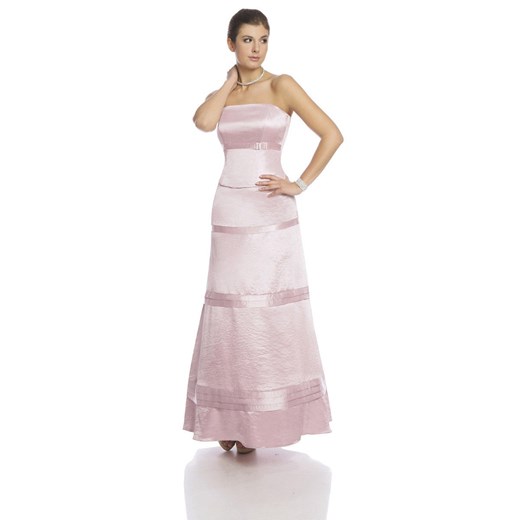 Sukienka FSU073 RÓŻOWY JASNY ze sklepu fokus.pl w kategorii Sukienki - zdjęcie 186613443