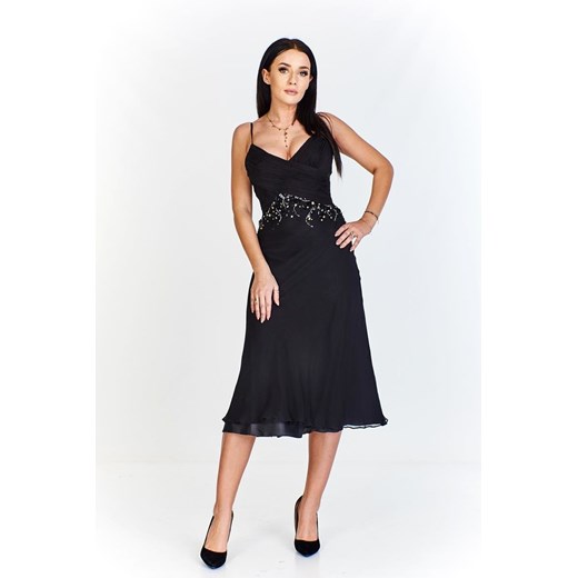 Suknia FSU724 CZARNY ze sklepu fokus.pl w kategorii Sukienki - zdjęcie 186613582