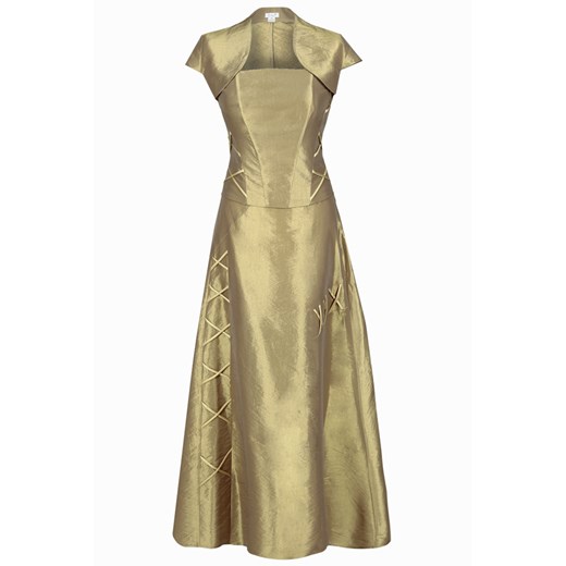 Sukienka FSU087 ZIELONY ZGNIŁY JASNY ze sklepu fokus.pl w kategorii Sukienki - zdjęcie 186613764