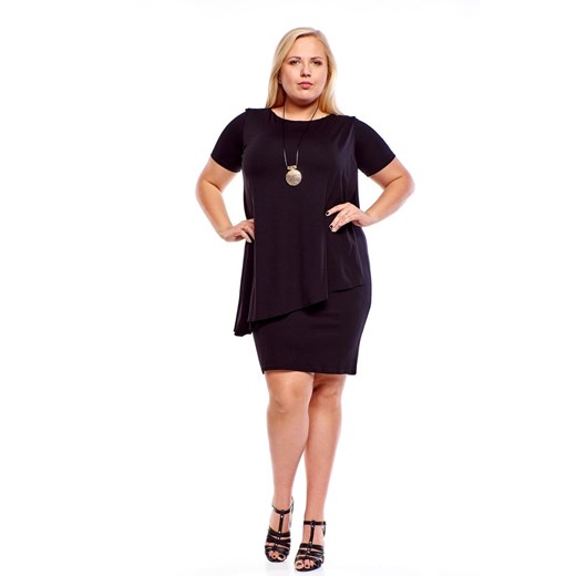 Sukienka FSU1001 CZARNY ze sklepu fokus.pl w kategorii Sukienki - zdjęcie 186614050