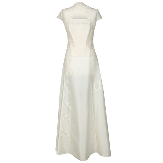 Sukienka FSU087 EKRI ze sklepu fokus.pl w kategorii Sukienki - zdjęcie 186614134