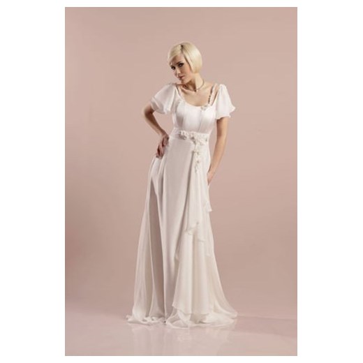 Suknia Ślubna FSS571 BIAŁY ze sklepu fokus.pl w kategorii Sukienki - zdjęcie 186614281