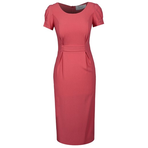 Sukienka FSU665 KORALOWY ze sklepu fokus.pl w kategorii Sukienki - zdjęcie 186614283