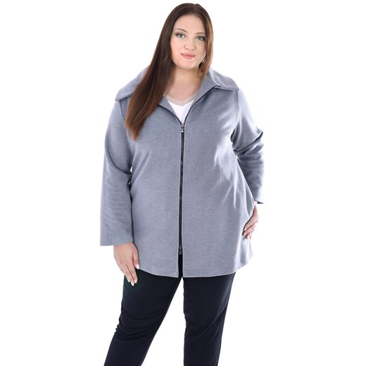 Kurtka FKU1056 SZARY JASNY ze sklepu fokus.pl w kategorii Kurtki damskie - zdjęcie 186615184