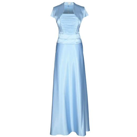 Sukienka FSU086 BŁEKITNY ze sklepu fokus.pl w kategorii Sukienki - zdjęcie 186615232