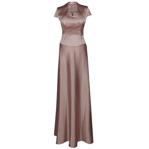 Sukienka FSU088 ŁOSOSIOWY CIEMNY ze sklepu fokus.pl w kategorii Sukienki - zdjęcie 186616002