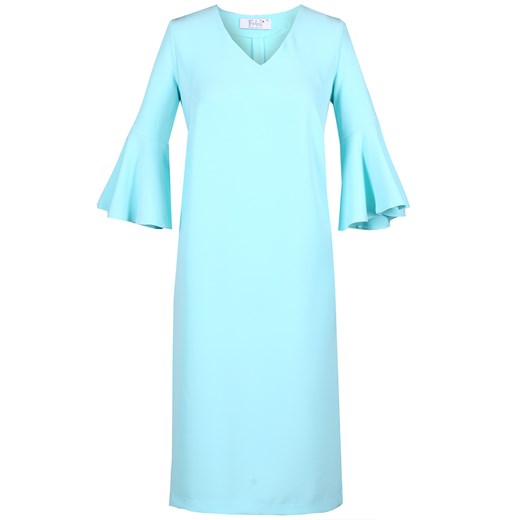 Sukienka FSU879 TURKUSOWY ŚREDNI ze sklepu fokus.pl w kategorii Sukienki - zdjęcie 186616083