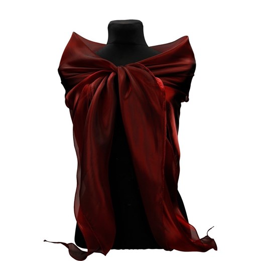 Chusta FCH056 BORDOWY ze sklepu fokus.pl w kategorii Szaliki i chusty damskie - zdjęcie 186616223