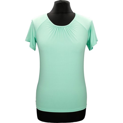 Bluzka FBZ385 MIĘTOWY ze sklepu fokus.pl w kategorii Bluzki damskie - zdjęcie 186616372