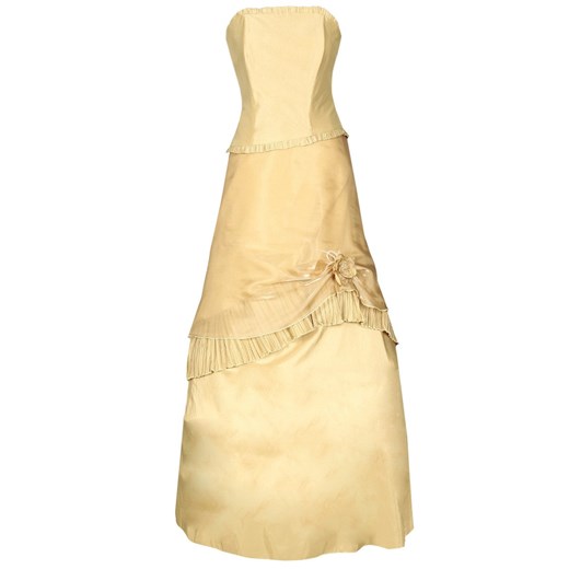 Sukienka FSU076 CAPPUCINO ze sklepu fokus.pl w kategorii Sukienki - zdjęcie 186616592