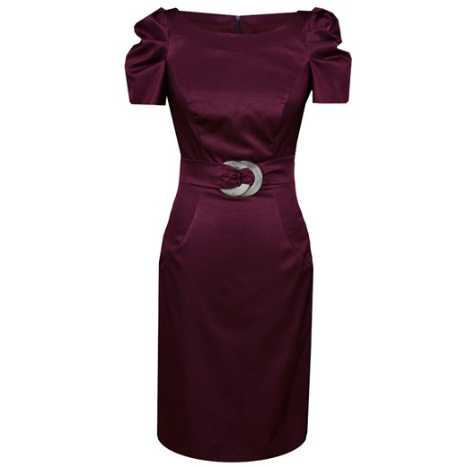 Sukienka FSU203 PURPUROWY ze sklepu fokus.pl w kategorii Sukienki - zdjęcie 186617081