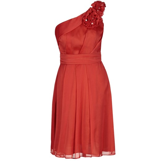 Sukienka FSU987 POMARAŃCZOWY MOCNY ze sklepu fokus.pl w kategorii Sukienki - zdjęcie 186617103