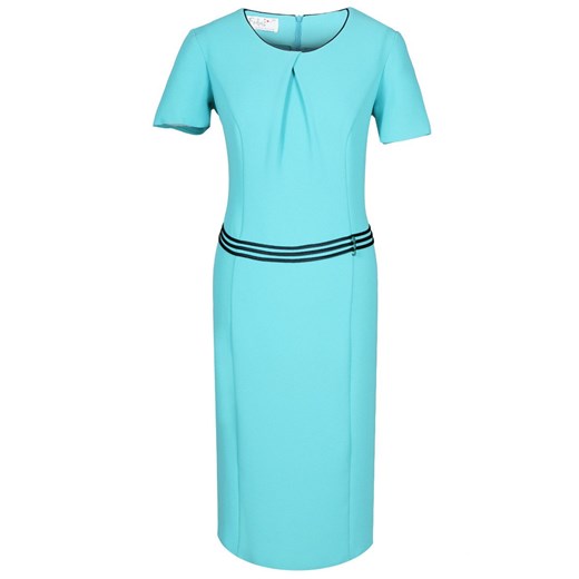 Sukienka FSU254 TURKUSOWY ze sklepu fokus.pl w kategorii Sukienki - zdjęcie 186617113