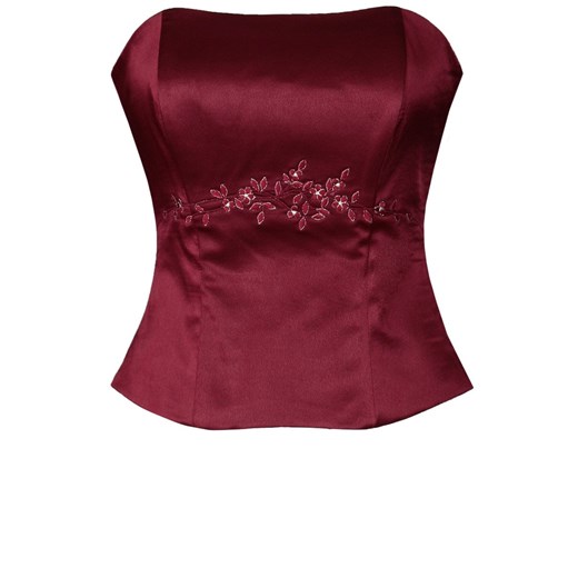 Gorset FGR042 RUBINOWY ze sklepu fokus.pl w kategorii Bluzki damskie - zdjęcie 186617252