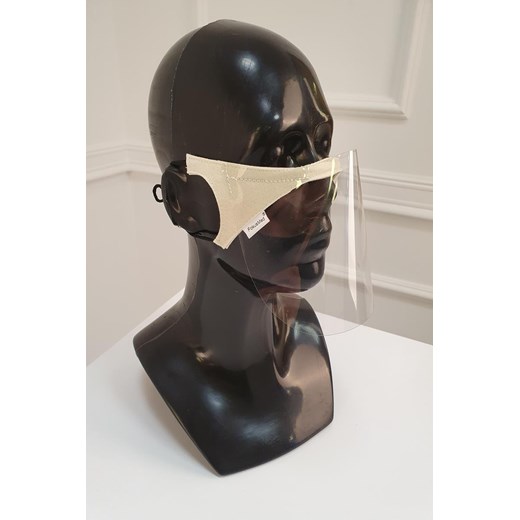 Półprzyłbica FokusMed mini przyłbica maska ochronna ECRU ze sklepu fokus.pl w kategorii Maseczki ochronne - zdjęcie 186617461