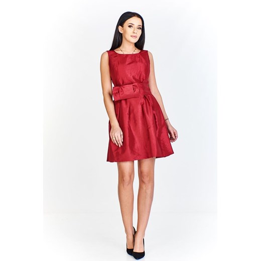 Sukienka FSU156 RUBINOWY ze sklepu fokus.pl w kategorii Sukienki - zdjęcie 186618103