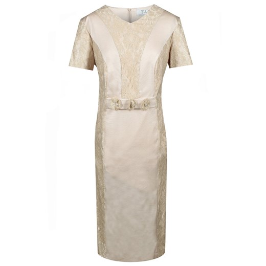 Sukienka FSU1003 SZAMPAN ze sklepu fokus.pl w kategorii Sukienki - zdjęcie 186618174