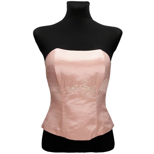 Gorset FGR042 ŁOSOSIOWY BLADY ze sklepu fokus.pl w kategorii Bluzki damskie - zdjęcie 186618222