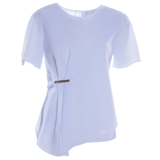 Bluzka FBZ601 EKRI ze sklepu fokus.pl w kategorii Bluzki damskie - zdjęcie 186618511