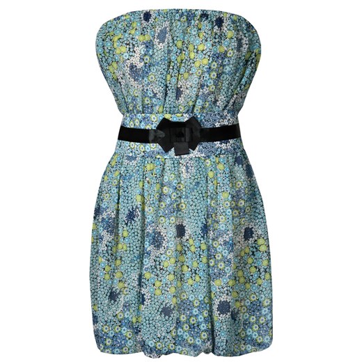 Sukienka FSU151 TURKUSOWY ze sklepu fokus.pl w kategorii Sukienki - zdjęcie 186618523