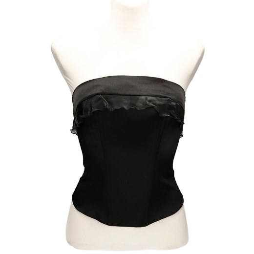 Gorset FGR006 CZARNY ze sklepu fokus.pl w kategorii Bluzki damskie - zdjęcie 186618844