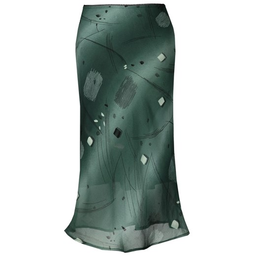 Spódnica FSP771 ZIELONY CIEMNY ze sklepu fokus.pl w kategorii Spódnice - zdjęcie 186619312