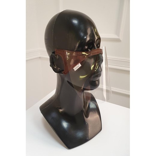 Półprzyłbica FokusMed mini przyłbica maska ochronna BRĄZOWY ze sklepu fokus.pl w kategorii Maseczki ochronne - zdjęcie 186619604