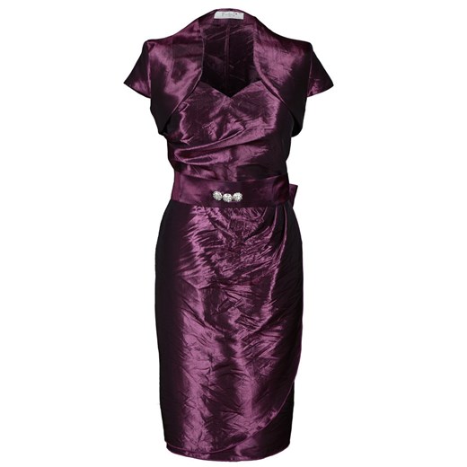 Sukienka FSU179 AMARANTOWY CIEMNY ze sklepu fokus.pl w kategorii Sukienki - zdjęcie 186619660