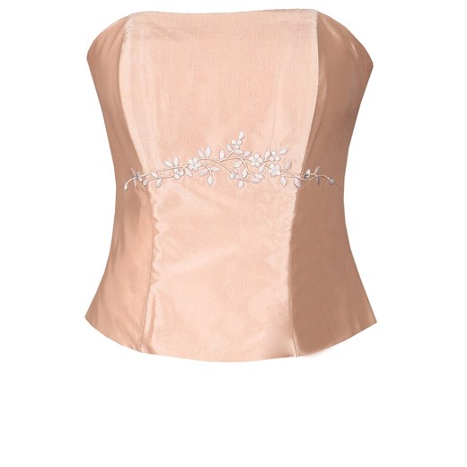 Gorset FGR042 ŁOSOSIOWY JASNY tafta ze sklepu fokus.pl w kategorii Bluzki damskie - zdjęcie 186619974