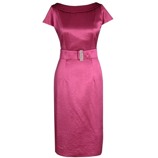 Sukienka FSU199 AMARANTOWY CIEMNY ze sklepu fokus.pl w kategorii Sukienki - zdjęcie 186620014