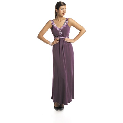 Suknia FSU732 ŚLIWKOWY ze sklepu fokus.pl w kategorii Sukienki - zdjęcie 186620071