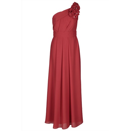 Sukienka FSU219 RÓŻOWY CEGLASTY ze sklepu fokus.pl w kategorii Sukienki - zdjęcie 186620082