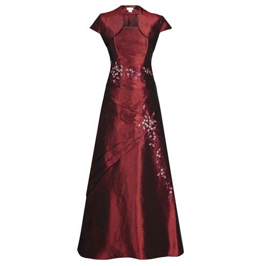 Sukienka FSU089 BORDOWY ze sklepu fokus.pl w kategorii Sukienki - zdjęcie 186620323